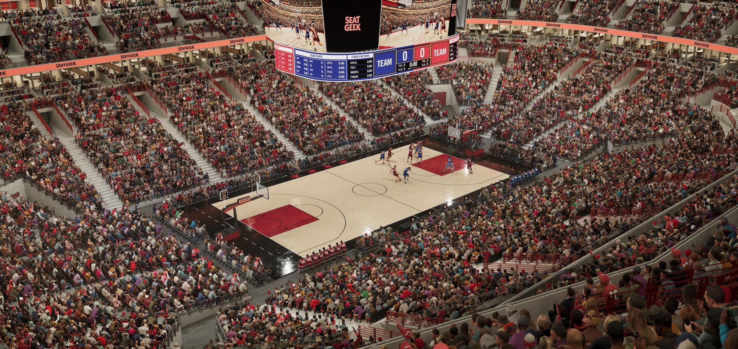 United Center - Section 304 A Seat View