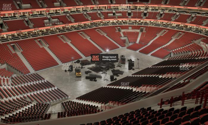 United Center - Section 304 A Seat View