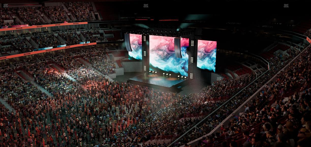 United Center - Section 304 A Seat View