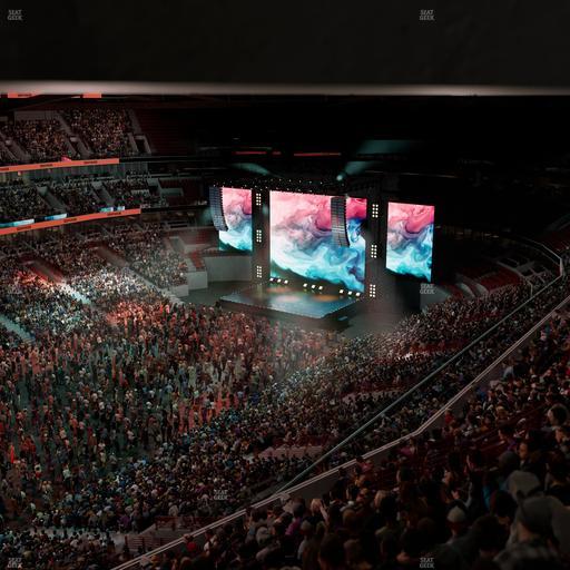 United Center - Section 304 A Seat View