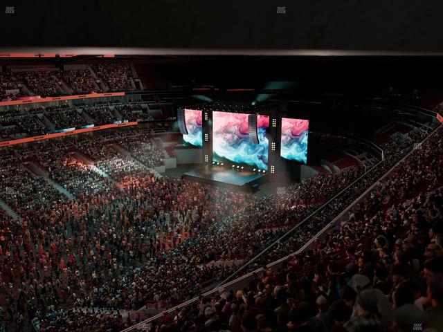 United Center - Section 304 A Seat View United Center - Section 304 A Seat View