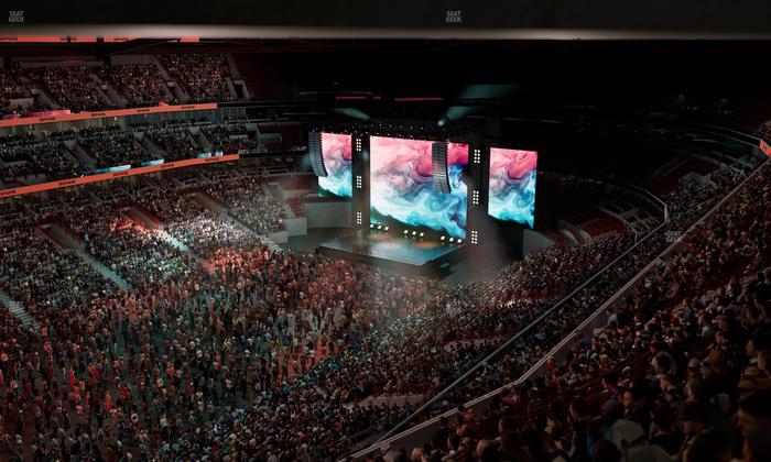 United Center - Section 304 A Seat View