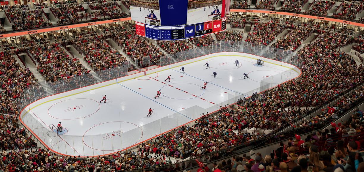 United Center - Section 304 A Seat View