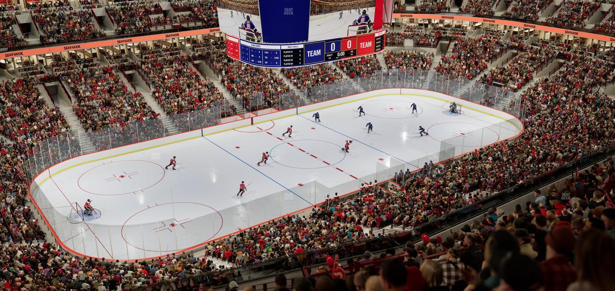 United Center - Section 304 Seat View