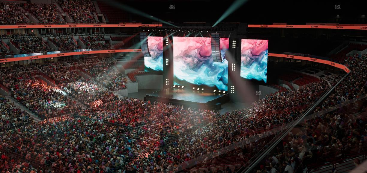 United Center - Section 304 Seat View