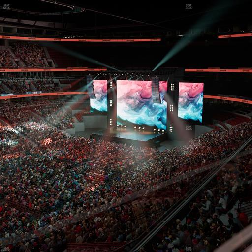 United Center - Section 304 Seat View