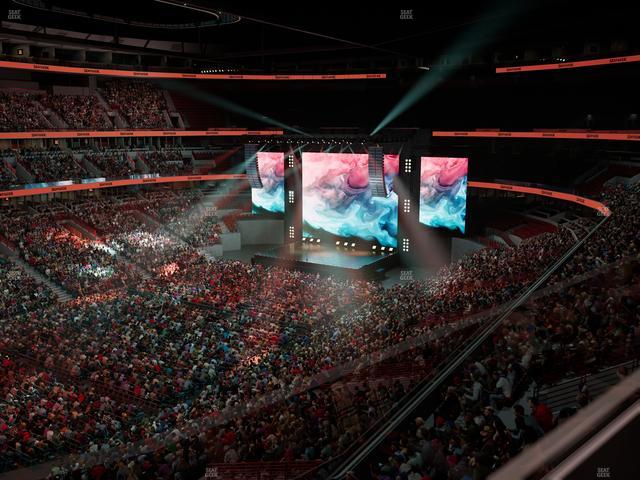 United Center - Section 304 Seat View