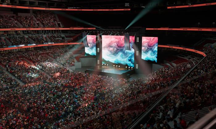 United Center - Section 304 Seat View