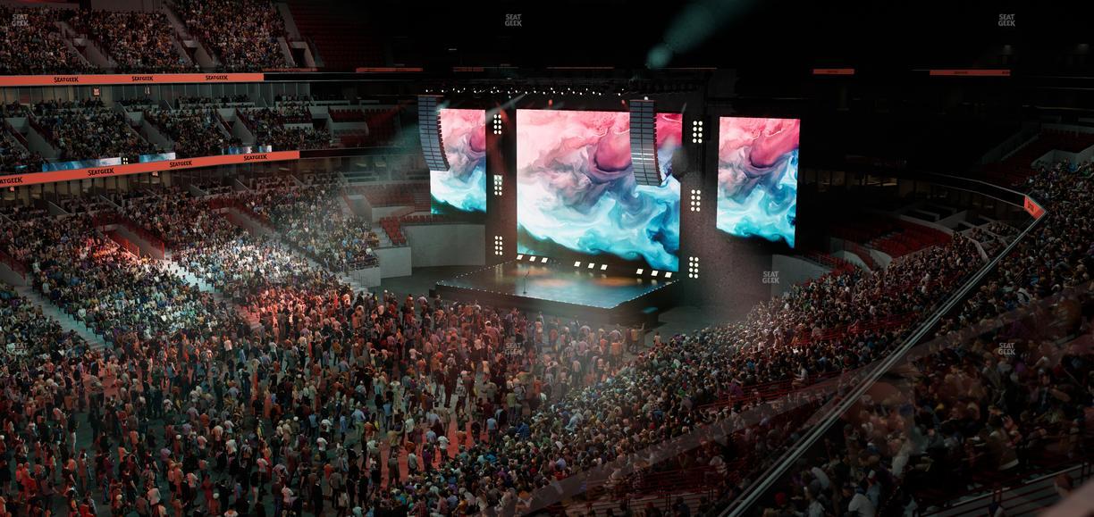United Center - Section 304 Seat View
