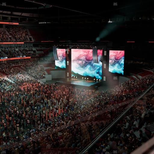 United Center - Section 304 Seat View