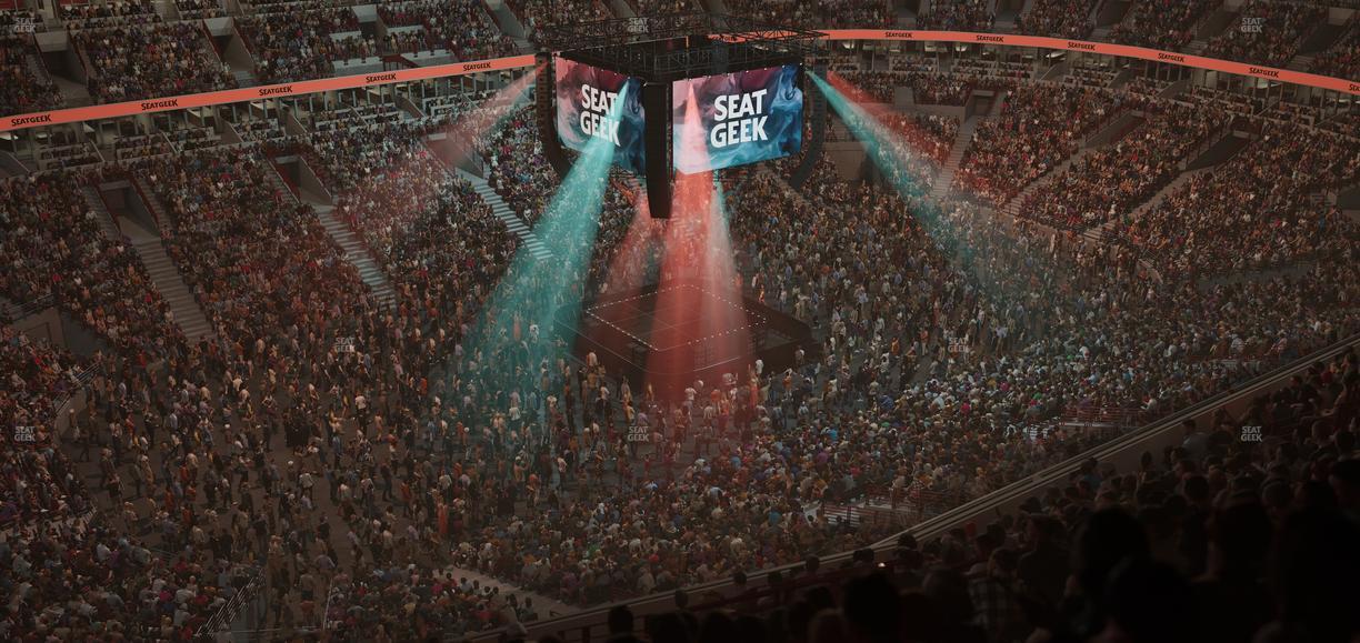 United Center - Section 304 Seat View