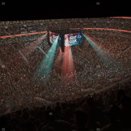 United Center - Section 304 Seat View