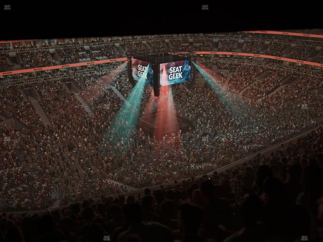 United Center - Section 304 Seat View