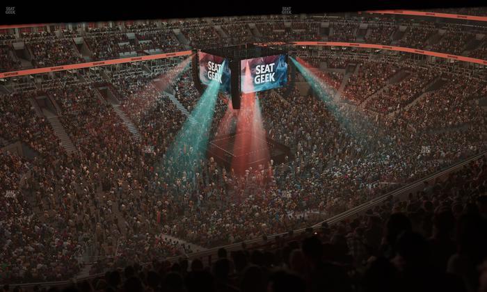 United Center - Section 304 Seat View
