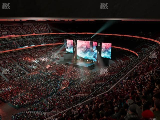 United Center - Section 304 Seat View
