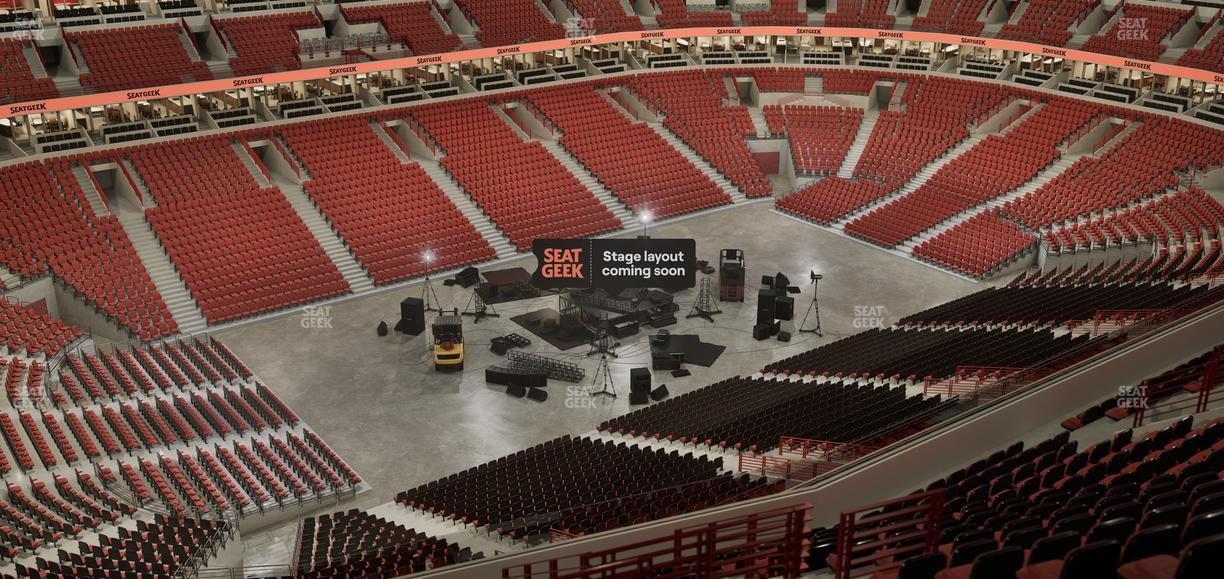 United Center - Section 304 Seat View