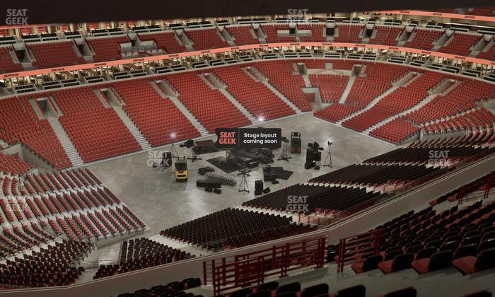 United Center - Section 304 Seat View