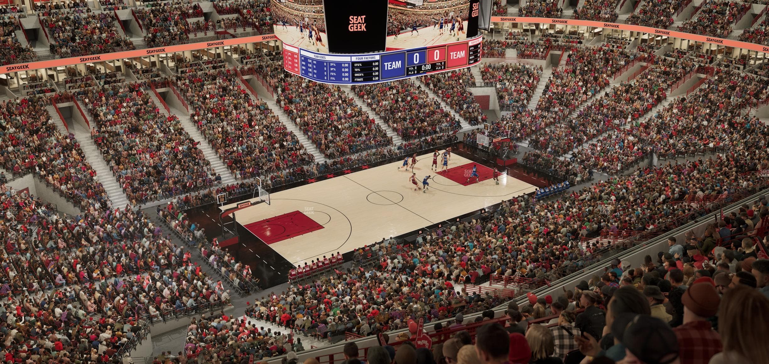 United Center - Section 304 Seat View