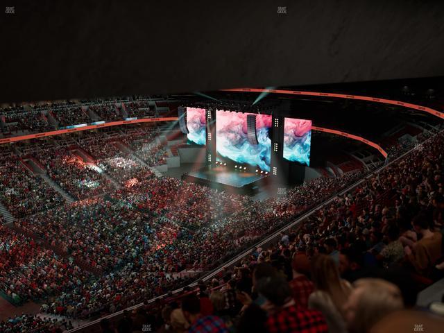 United Center - Section 304 Seat View United Center - Section 304 Seat View