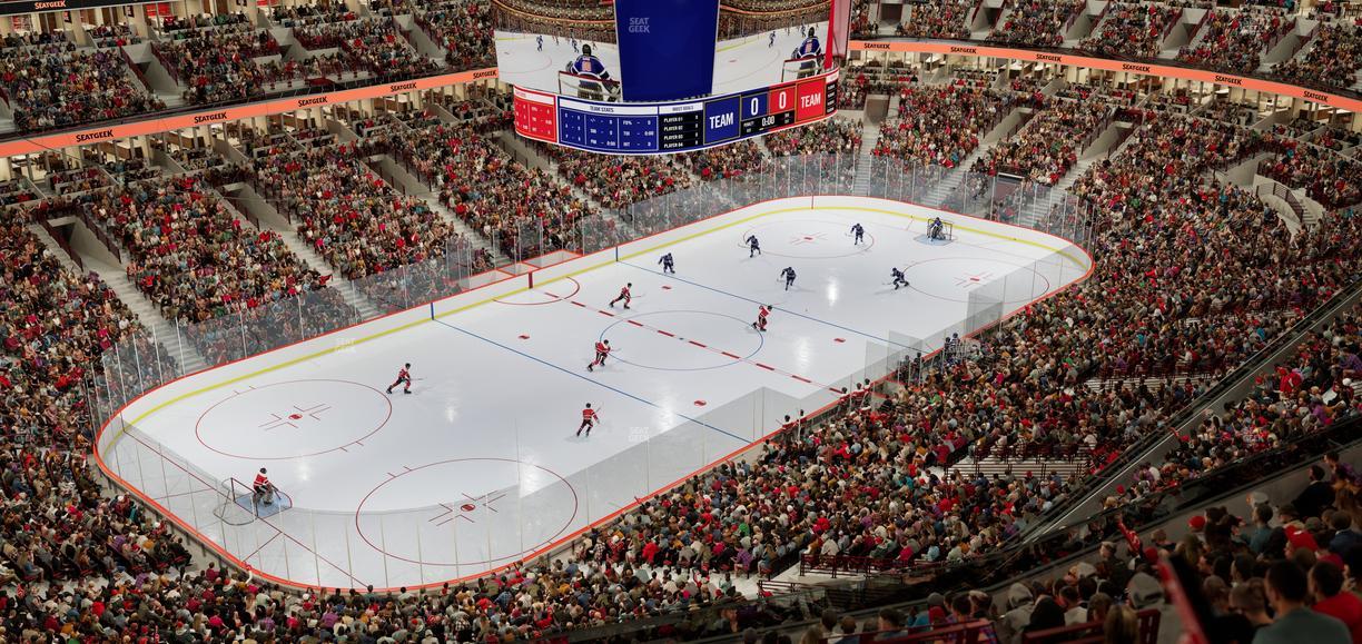 United Center - Section 305 A Seat View