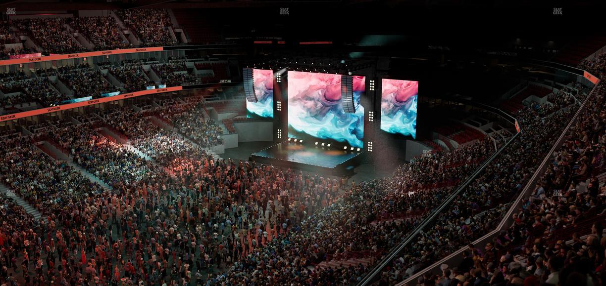 United Center - Section 305 A Seat View
