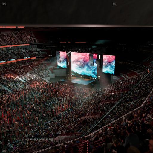 United Center - Section 305 A Seat View