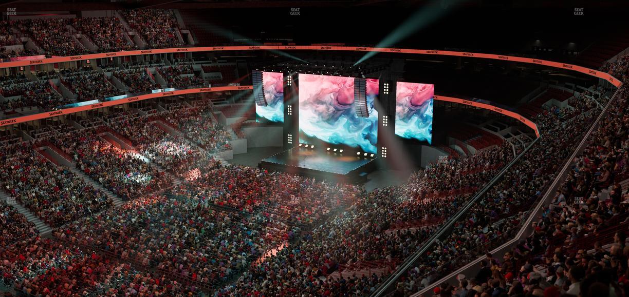 United Center - Section 305 A Seat View