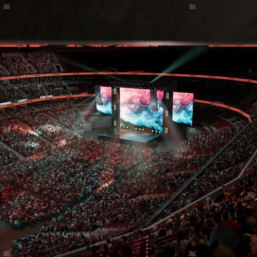 United Center - Section 305 A Seat View