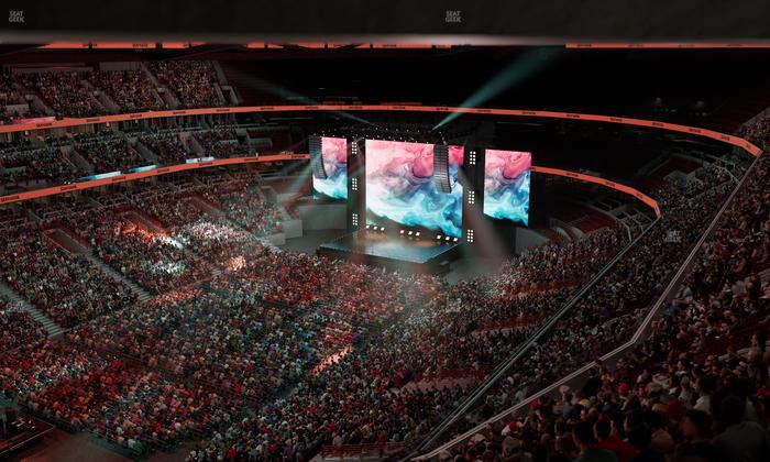 United Center - Section 305 A Seat View