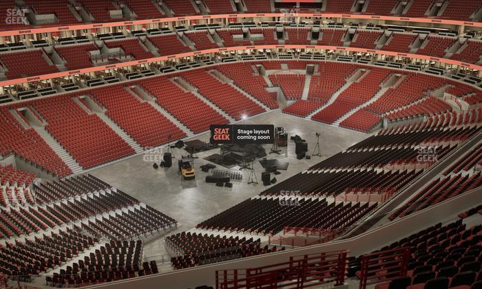 United Center - Section 305 A Seat View