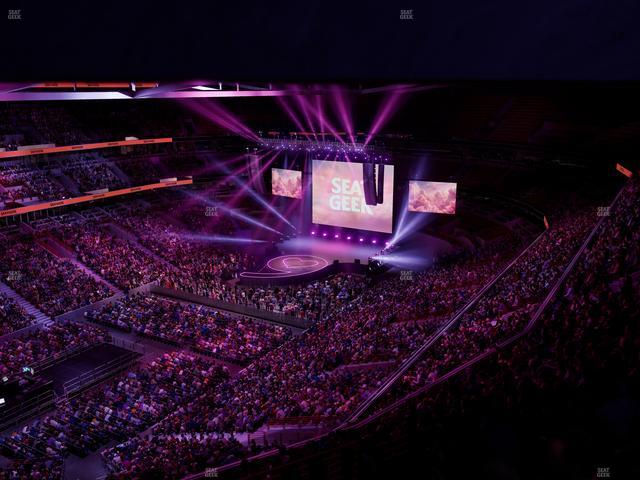 United Center - Section 305 A Seat View