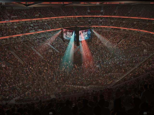 United Center - Section 305 A Seat View