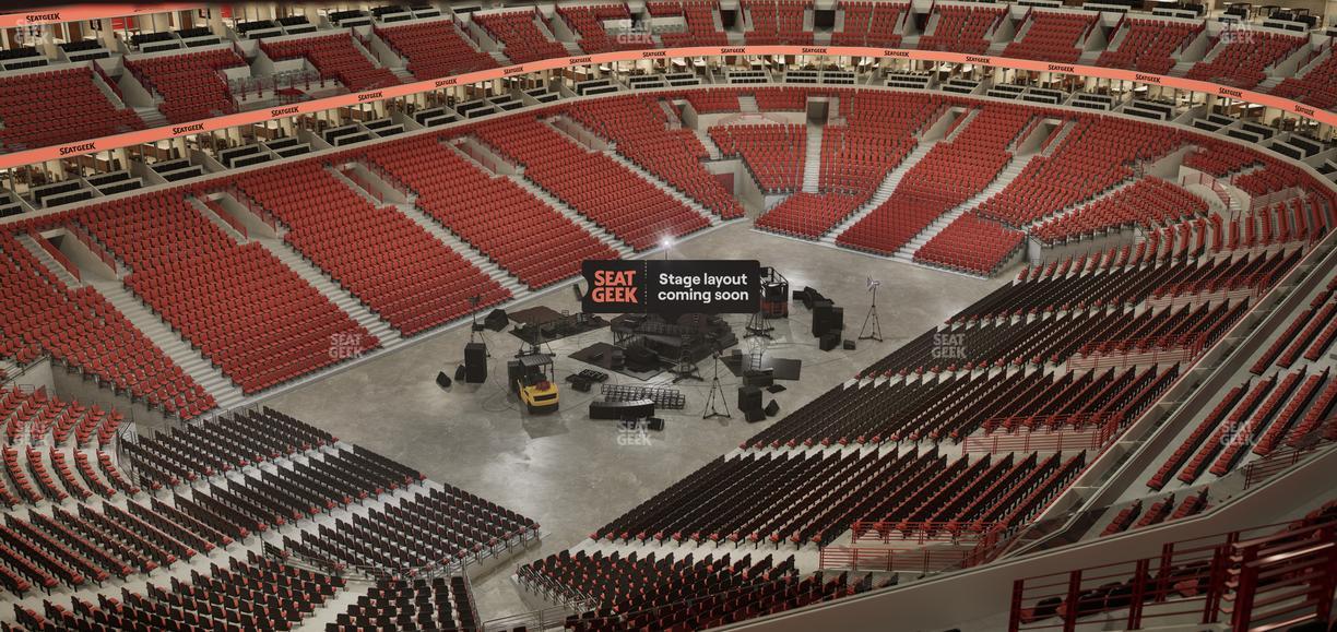 United Center - Section 305 Seat View