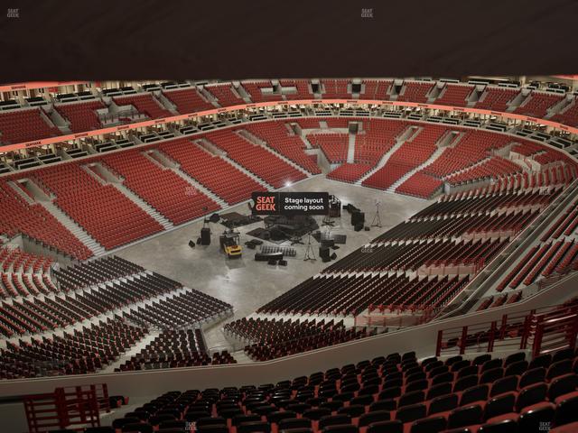 United Center - Section 305 Seat View United Center - Section 305 Seat View