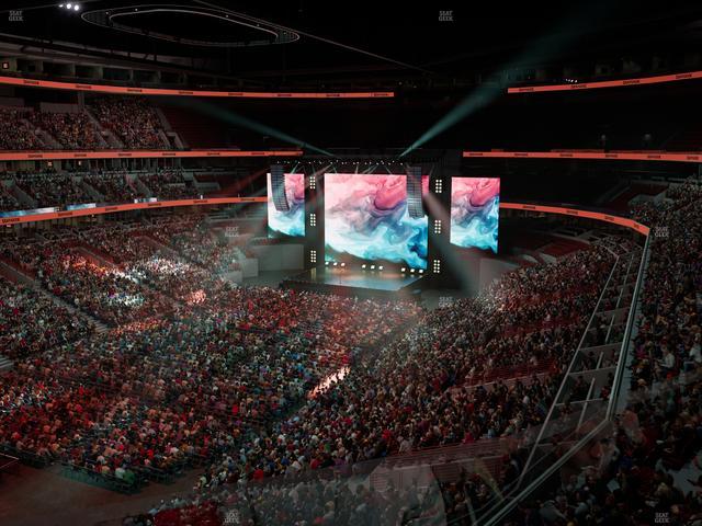 United Center - Section 305 Seat View