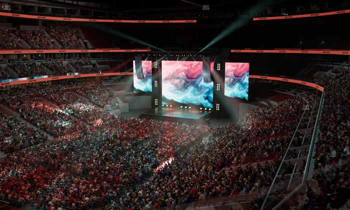 United Center - Section 305 Seat View