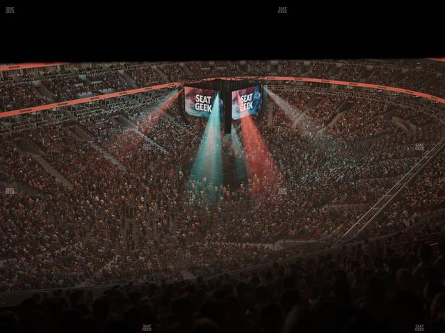 United Center - Section 305 Seat View