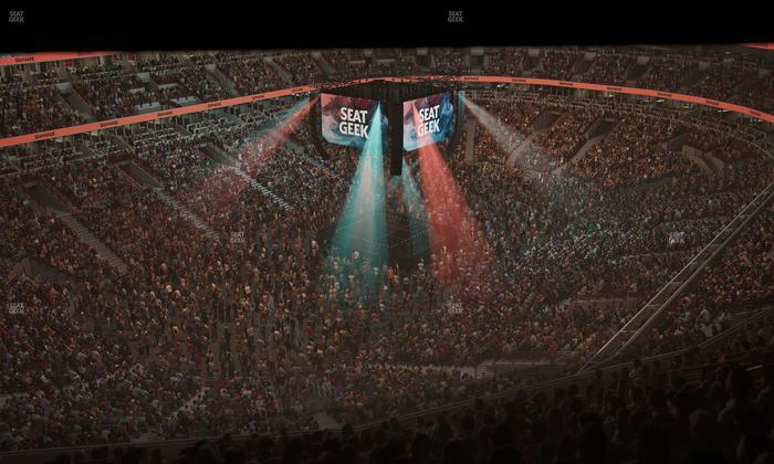 United Center - Section 305 Seat View