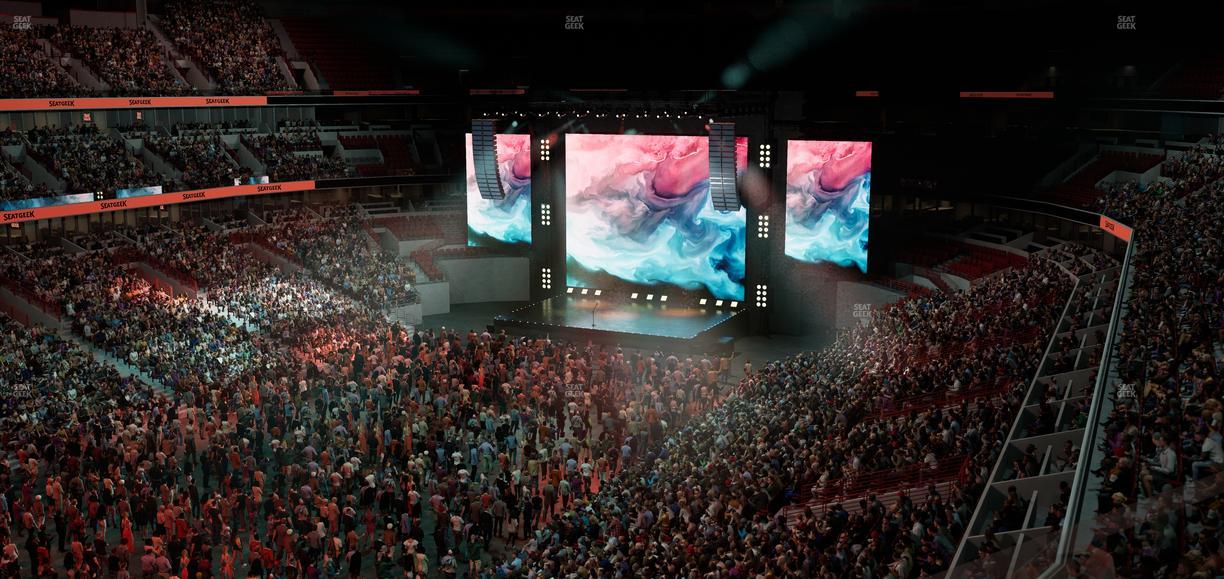 United Center - Section 305 Seat View