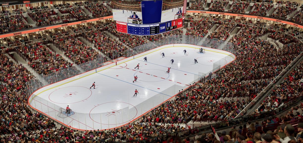 United Center - Section 305 Seat View