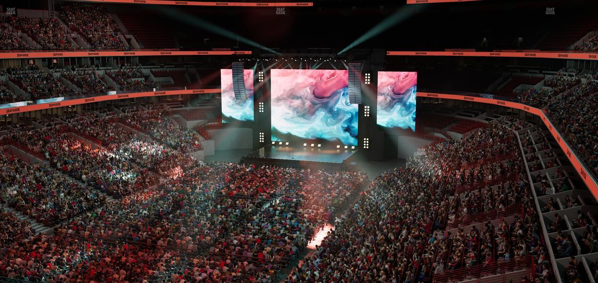 United Center - Section 306 Seat View