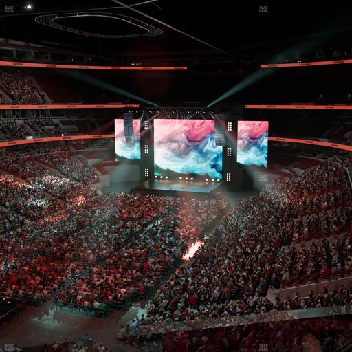 United Center - Section 306 Seat View