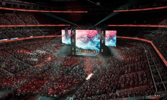 United Center - Section 306 Seat View