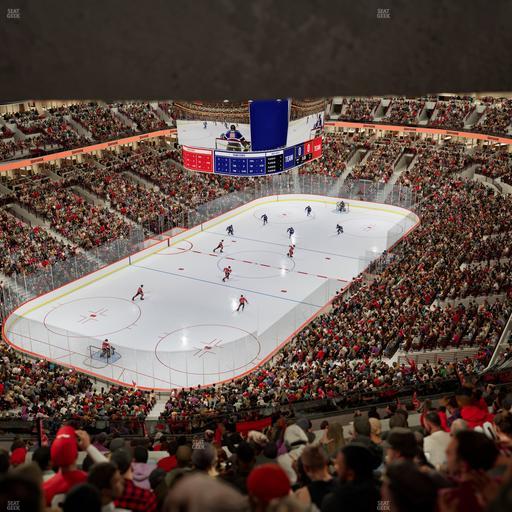 United Center - Section 306 Seat View