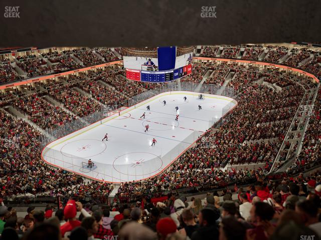 United Center - Section 306 Seat View