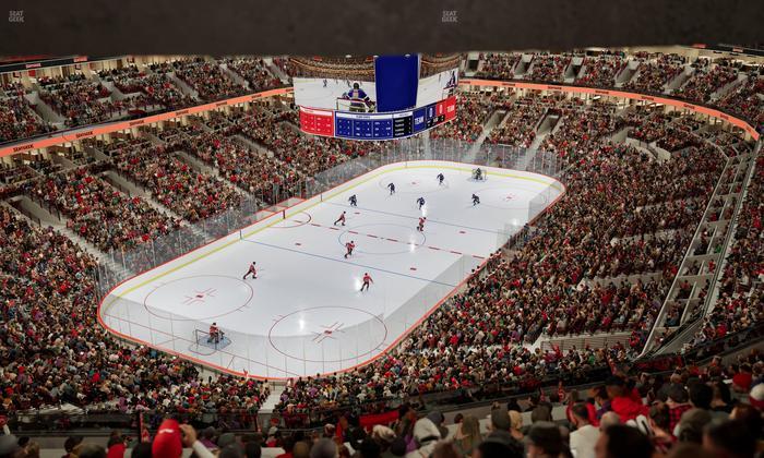 United Center - Section 306 Seat View