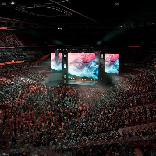 United Center - Section 306 Seat View