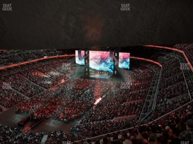 United Center - Section 306 Seat View