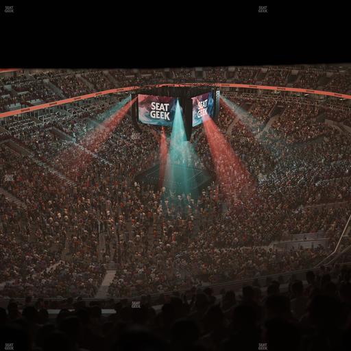 United Center - Section 306 Seat View