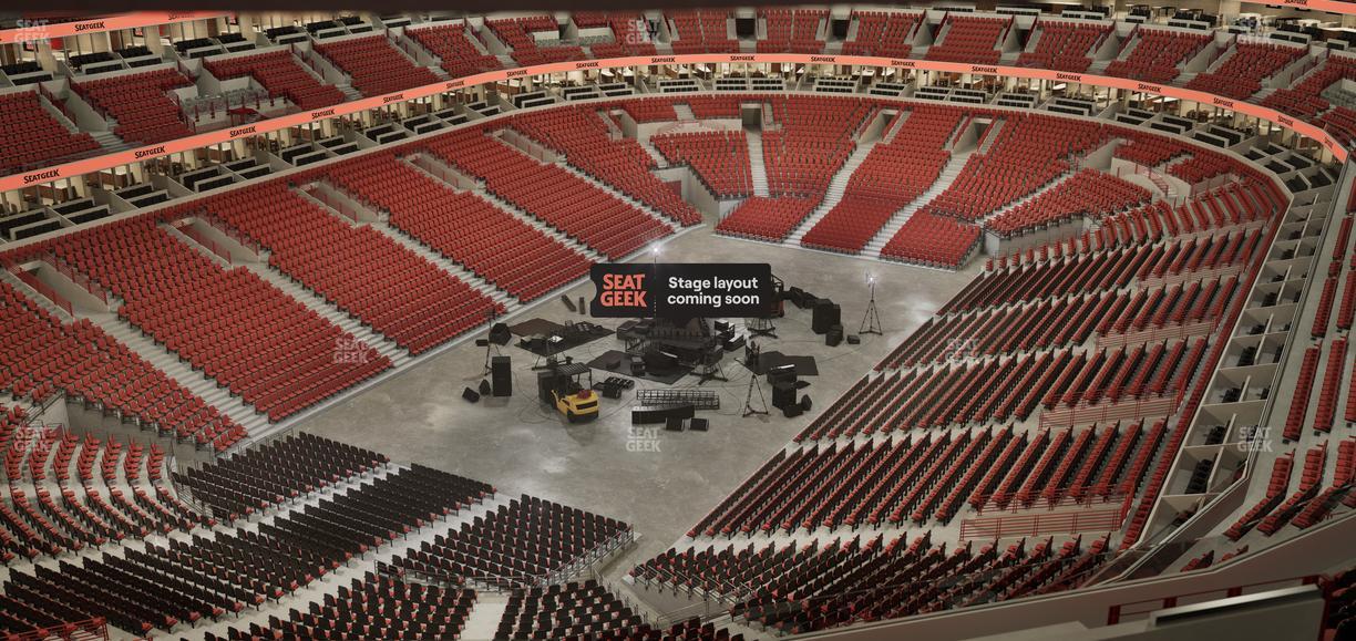 United Center - Section 306 Seat View